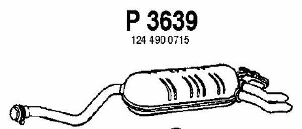 Fenno P3639 End Silencer P3639: Buy near me in Poland at 2407.PL - Good price!