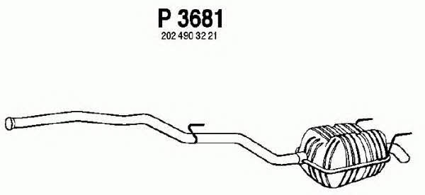 Fenno P3681 End Silencer P3681: Buy near me at 2407.PL in Poland at an Affordable price!