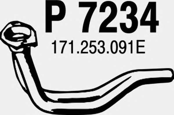 Fenno P7234 Exhaust pipe P7234: Buy near me in Poland at 2407.PL - Good price!