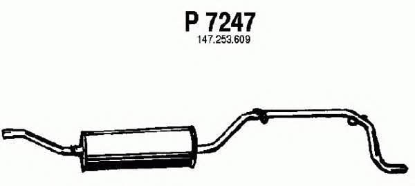 Fenno P7247 End Silencer P7247: Buy near me in Poland at 2407.PL - Good price!