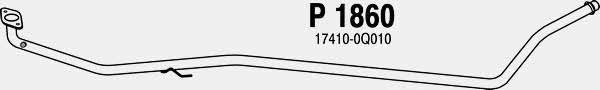 Fenno P1860 Exhaust pipe P1860: Buy near me in Poland at 2407.PL - Good price!