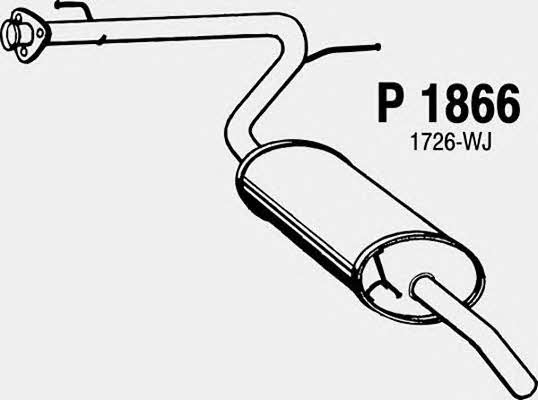 Fenno P1866 Endschalldämpfer P1866: Bestellen Sie in Polen zu einem guten Preis bei 2407.PL!