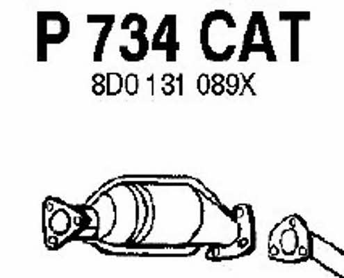 Fenno P734CAT Catalytic Converter P734CAT: Buy near me in Poland at 2407.PL - Good price!