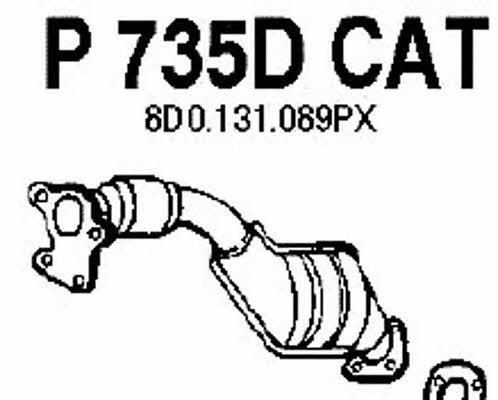 Fenno P735DCAT Catalytic Converter P735DCAT: Buy near me in Poland at 2407.PL - Good price!