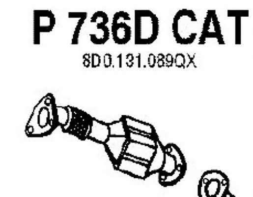 Fenno P736DCAT Катализатор P736DCAT: Отличная цена - Купить в Польше на 2407.PL!