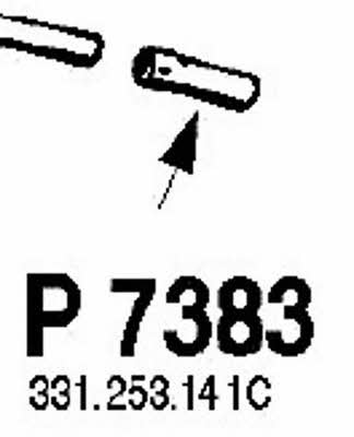 Fenno P7383 Выхлопная труба P7383: Отличная цена - Купить в Польше на 2407.PL!