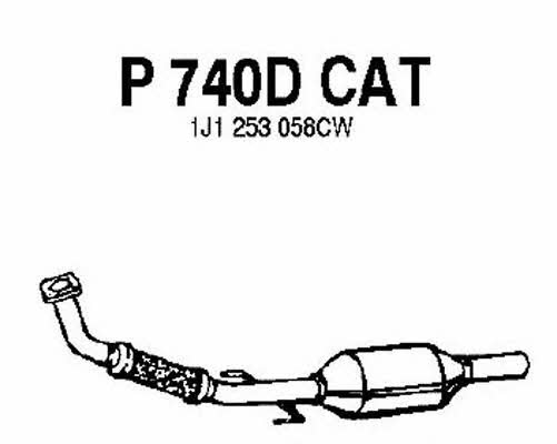 Fenno P740DCAT Catalytic Converter P740DCAT: Buy near me in Poland at 2407.PL - Good price!