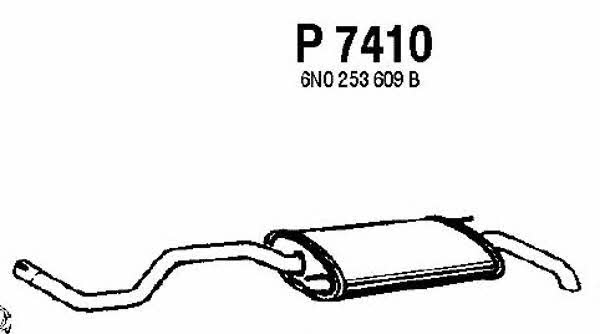 Fenno P7410 End Silencer P7410: Buy near me in Poland at 2407.PL - Good price!