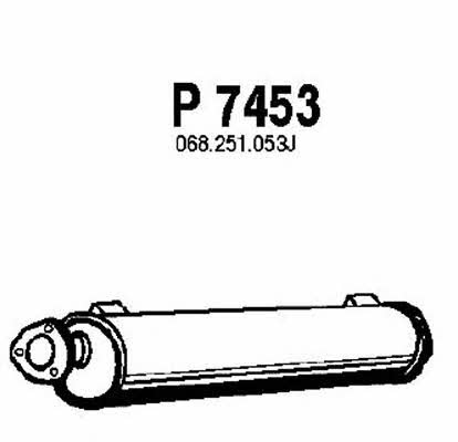 Fenno P7453 End Silencer P7453: Buy near me in Poland at 2407.PL - Good price!