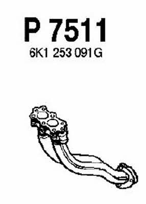 Fenno P7511 Exhaust pipe P7511: Buy near me in Poland at 2407.PL - Good price!