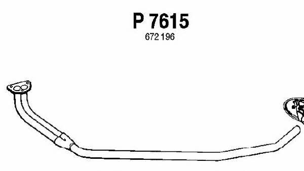 Fenno P7615 Exhaust pipe P7615: Buy near me in Poland at 2407.PL - Good price!