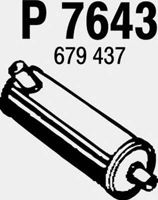 Fenno P7643 End Silencer P7643: Buy near me in Poland at 2407.PL - Good price!