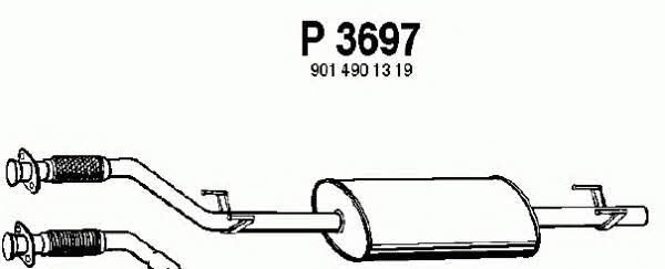 Fenno P3697 Zwischenschalldampfer P3697: Kaufen Sie zu einem guten Preis in Polen bei 2407.PL!