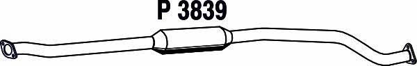 Fenno P3839 Central silencer P3839: Buy near me in Poland at 2407.PL - Good price!