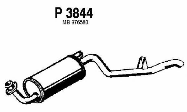Fenno P3844 End Silencer P3844: Buy near me in Poland at 2407.PL - Good price!