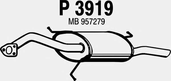 Fenno P3919 End Silencer P3919: Buy near me at 2407.PL in Poland at an Affordable price!