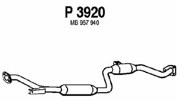 Fenno P3920 Central silencer P3920: Buy near me in Poland at 2407.PL - Good price!