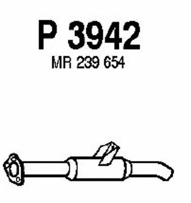 Fenno P3942 Глушитель, задняя часть P3942: Купить в Польше - Отличная цена на 2407.PL!