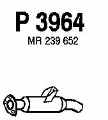 Fenno P3964 Глушитель, задняя часть P3964: Отличная цена - Купить в Польше на 2407.PL!