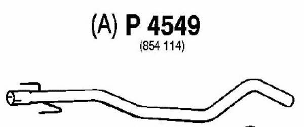 Fenno P4549 Exhaust pipe P4549: Buy near me in Poland at 2407.PL - Good price!