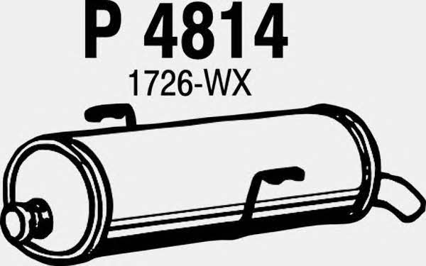 Fenno P4814 Endschalldämpfer P4814: Kaufen Sie zu einem guten Preis in Polen bei 2407.PL!