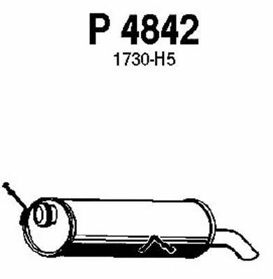 Fenno P4842 End Silencer P4842: Buy near me in Poland at 2407.PL - Good price!