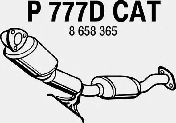 Fenno P777DCAT Каталізатор P777DCAT: Приваблива ціна - Купити у Польщі на 2407.PL!