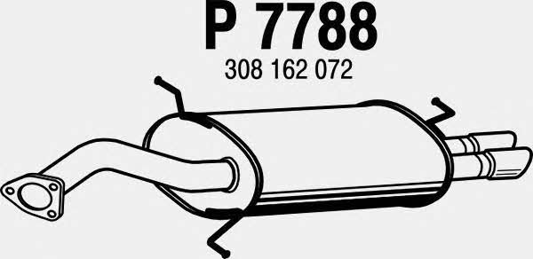 Fenno P7788 Tłumik, część tylna P7788: Atrakcyjna cena w Polsce na 2407.PL - Zamów teraz!