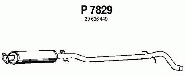 Fenno P7829 Глушитель, средняя часть P7829: Отличная цена - Купить в Польше на 2407.PL!