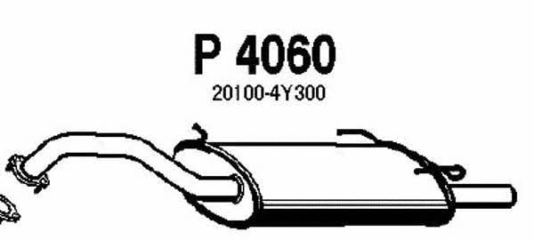 Fenno P4060 Endschalldämpfer P4060: Kaufen Sie zu einem guten Preis in Polen bei 2407.PL!