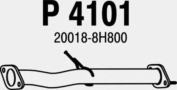 Fenno P4101 Exhaust pipe P4101: Buy near me in Poland at 2407.PL - Good price!