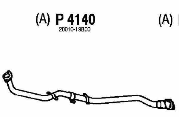 Fenno P4140 Exhaust pipe P4140: Buy near me in Poland at 2407.PL - Good price!