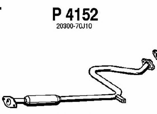 Fenno P4152 Tłumik, część środkowa P4152: Atrakcyjna cena w Polsce na 2407.PL - Zamów teraz!