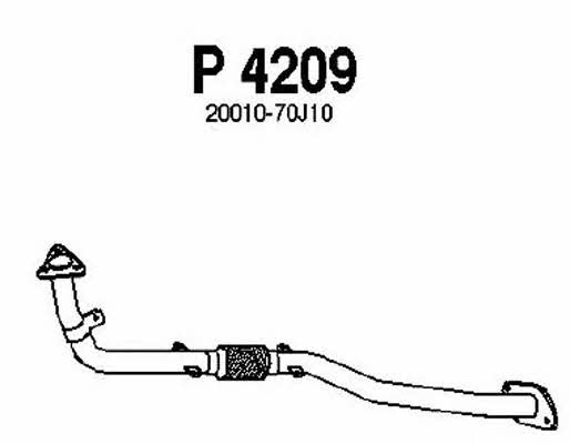 Fenno P4209 Exhaust pipe P4209: Buy near me at 2407.PL in Poland at an Affordable price!