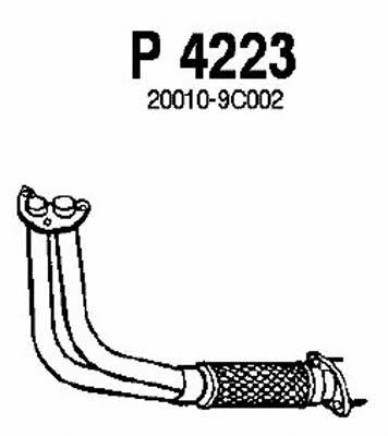 Fenno P4223 Выхлопная труба P4223: Отличная цена - Купить в Польше на 2407.PL!