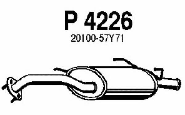 Fenno P4226 Endschalldämpfer P4226: Kaufen Sie zu einem guten Preis in Polen bei 2407.PL!