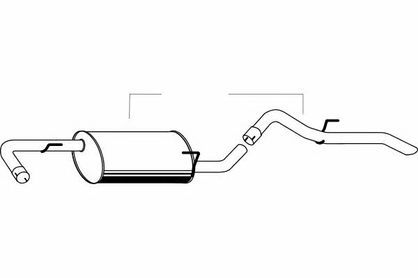 Fenno P4298 End Silencer P4298: Buy near me in Poland at 2407.PL - Good price!