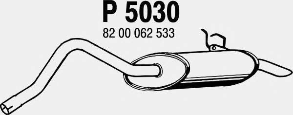 Fenno P5030 End Silencer P5030: Buy near me in Poland at 2407.PL - Good price!