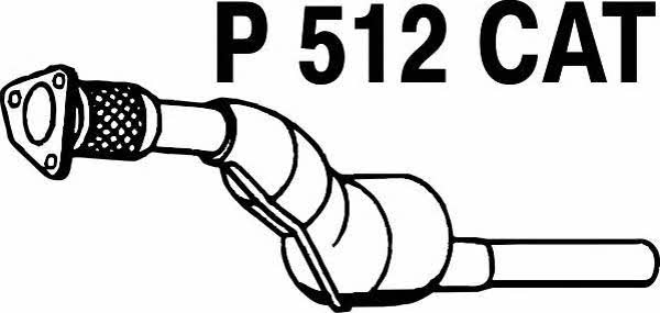 Fenno P512CAT Catalytic Converter P512CAT: Buy near me in Poland at 2407.PL - Good price!
