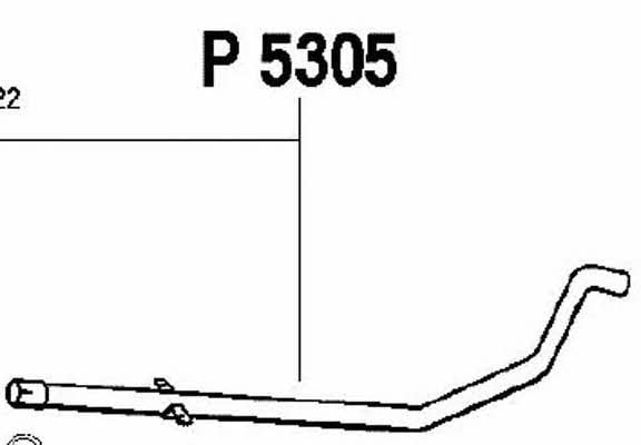 Fenno P5305 Exhaust pipe P5305: Buy near me in Poland at 2407.PL - Good price!