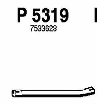 Fenno P5319 Exhaust pipe P5319: Buy near me in Poland at 2407.PL - Good price!