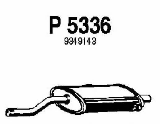 Fenno P5336 Глушитель, средняя часть P5336: Отличная цена - Купить в Польше на 2407.PL!