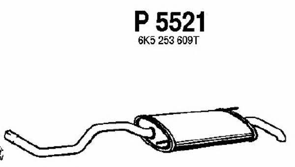 Fenno P5521 End Silencer P5521: Buy near me in Poland at 2407.PL - Good price!