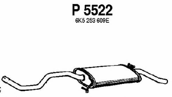 Fenno P5522 Endschalldämpfer P5522: Kaufen Sie zu einem guten Preis in Polen bei 2407.PL!