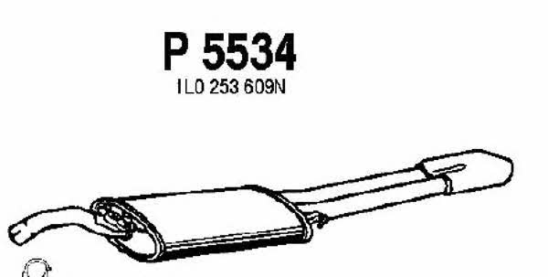 Fenno P5534 End Silencer P5534: Buy near me in Poland at 2407.PL - Good price!
