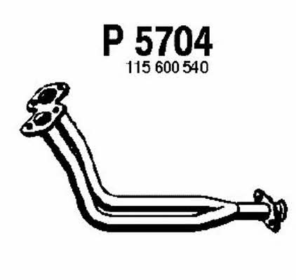 Fenno P5704 Exhaust pipe P5704: Buy near me in Poland at 2407.PL - Good price!