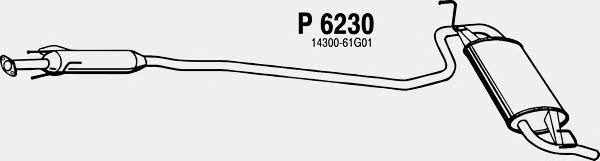 Fenno P6230 Endschalldämpfer P6230: Kaufen Sie zu einem guten Preis in Polen bei 2407.PL!