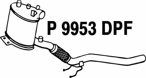 Fenno P9953DPF Фильтр сажевый DPF P9953DPF: Купить в Польше - Отличная цена на 2407.PL!