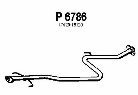 Fenno P6786 Exhaust pipe P6786: Buy near me in Poland at 2407.PL - Good price!
