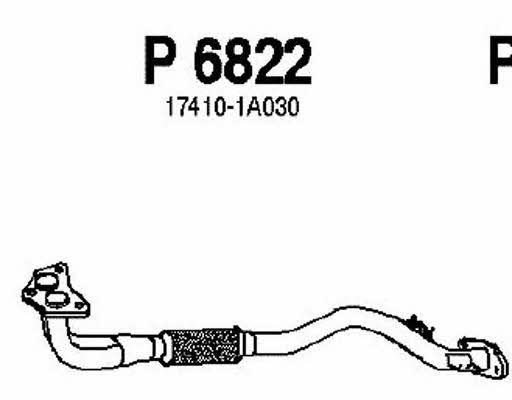 Fenno P6822 Exhaust pipe P6822: Buy near me in Poland at 2407.PL - Good price!